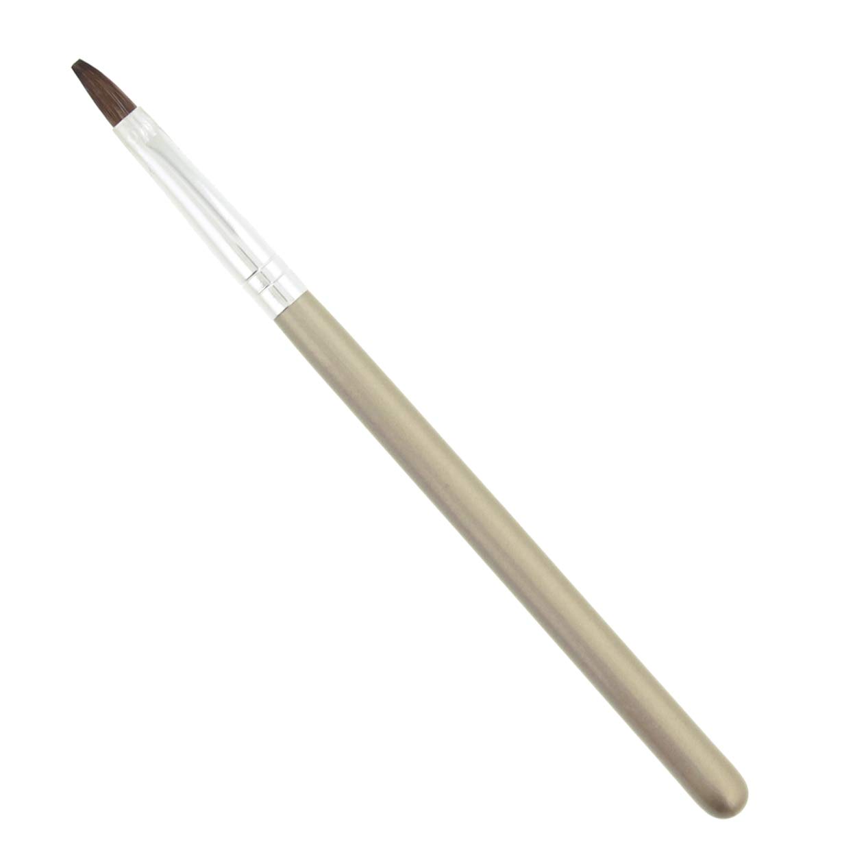 

Shishida Seishindo Lip Natural Made in x 12cm x 1 Brush Brush, The Natural, 100% Hair, Japan, Gold, YM-905, 0.4 (Bristle Length Approx. 0.9cm)