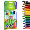 Cricco Triangular Thick Crayons 12 Colors Cr325K12
