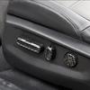 Carbon Fiber Car Seat Adjustment Button Cover Trim For Honda CR-V CRV 2023 2024