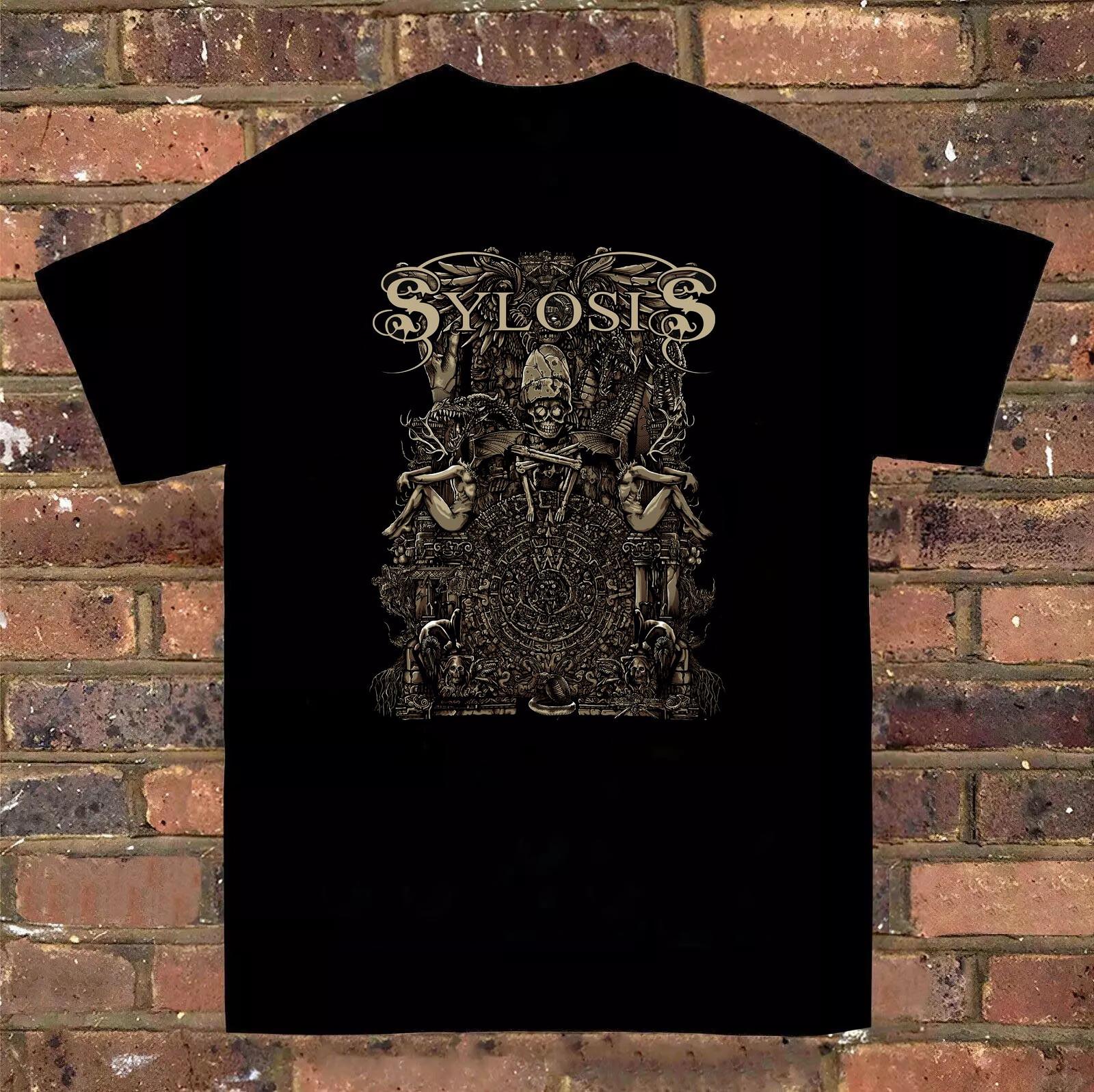 Sylosis Band Black Heavy Cotton Short Sleeve Shirt Adults KK555 XL