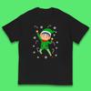 Christmas Elf Cartoon Kids T Shirt Christmas Candy Cane Top