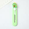 Mini cuchillo utilitario de dibujos animados para estudiantes, abridor de letras Kawaii pequeño, Clip de papel para oficina, suministros para estudiantes, accesorios de oficina