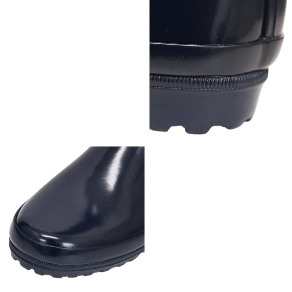 Aigle Official Eliosa Rubber Rain Navy Boots,
