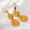 Gifts Gold Color Necklace Earring Set Plated African Bridal Jewelry Sets Dubai Jewelry Sets  Women