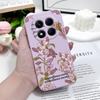Flower Branch Phone Case For Xiaomi Poco F7 X7 X6 F6 M6 M5 M5S F5 X5 F4 X4 M4 F3 M3 X3 Pro 4G 5G GT Silicone Cover