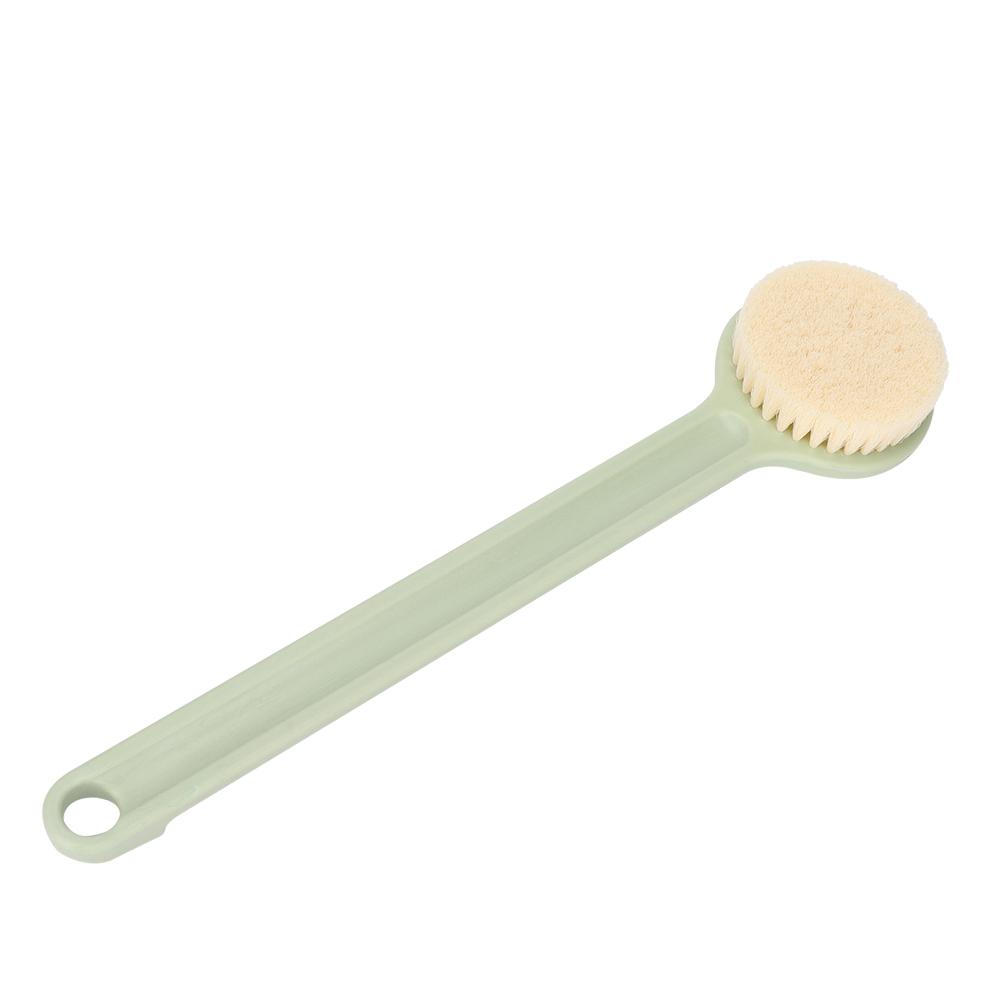 Handle Soft Hair Bath Brush Skin   Clning Exfoliating Body Scrubber Shower Brush