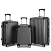 20-Inch Fixed Spot Corner Protector Trolley Luggage – ABS Travel Suitcase Bag with Printed Logo, Ideal As a Business Gift.