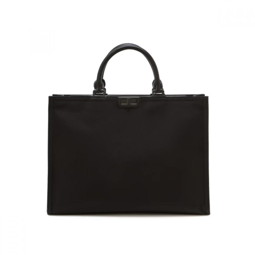 Daks Black Nylon Document Bag Dbba6e029bk