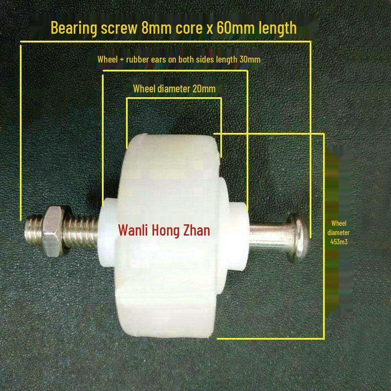 Retractable Stainless Steel Sliding Door Wheel and Track System