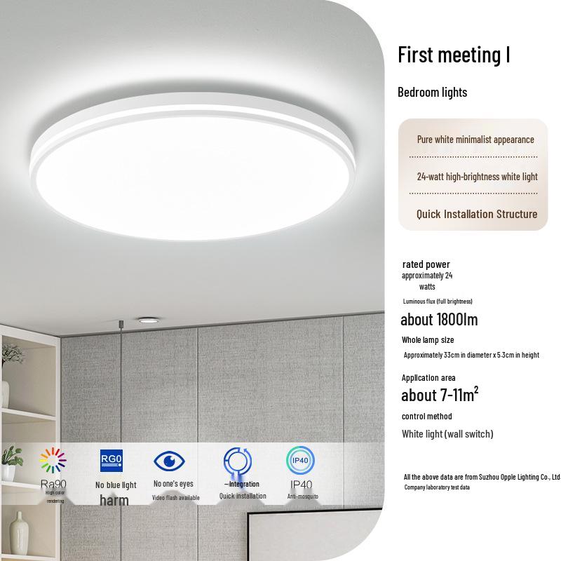 

2025 Master Bedroom Full Spectrum Eye Protection Ceiling Light