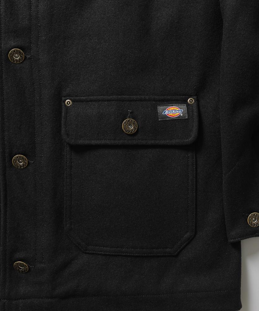Dickies Wool Chore Jacket Black