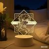 Jujutsu Kaisen 3d Night Light Led Decoration Gojo Satoru Geto Suguru Ryomen Sukuna Anime Gift For Birthday