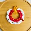 New Year Neckwear: Pet Gaiter & Scarf for Cats & Dogs - Festive Knit Collar for Chinese New Year