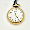 Used [New Battery] CITIZEN Pocket Watch Pendant Watch Gold Cherry Blossom Sakura
