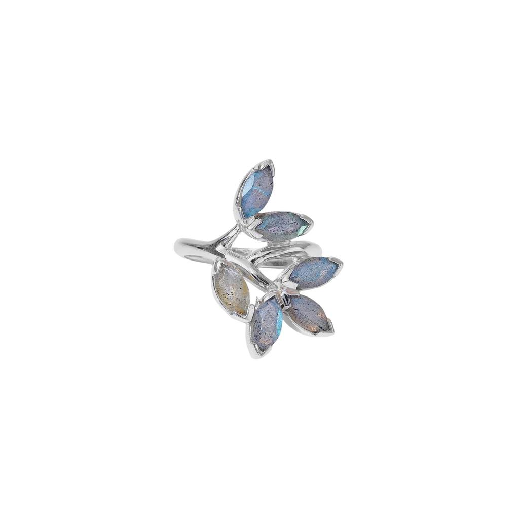 Natural Citrine Ring: Dainty 925 Sterling Silver Jewelry