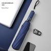Fully Automatic Folding Umbrella for Women, Large Size, Sturdy, Dual-Use for Sun and Rain, Suitable for Men and Students, Reinforced and Thickened