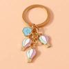 Keychain Hot Air Balloon Charm Compact Size Lightweight Zinc Alloy Key Chain Christmas Valentine Birthday Anniversary Accessories