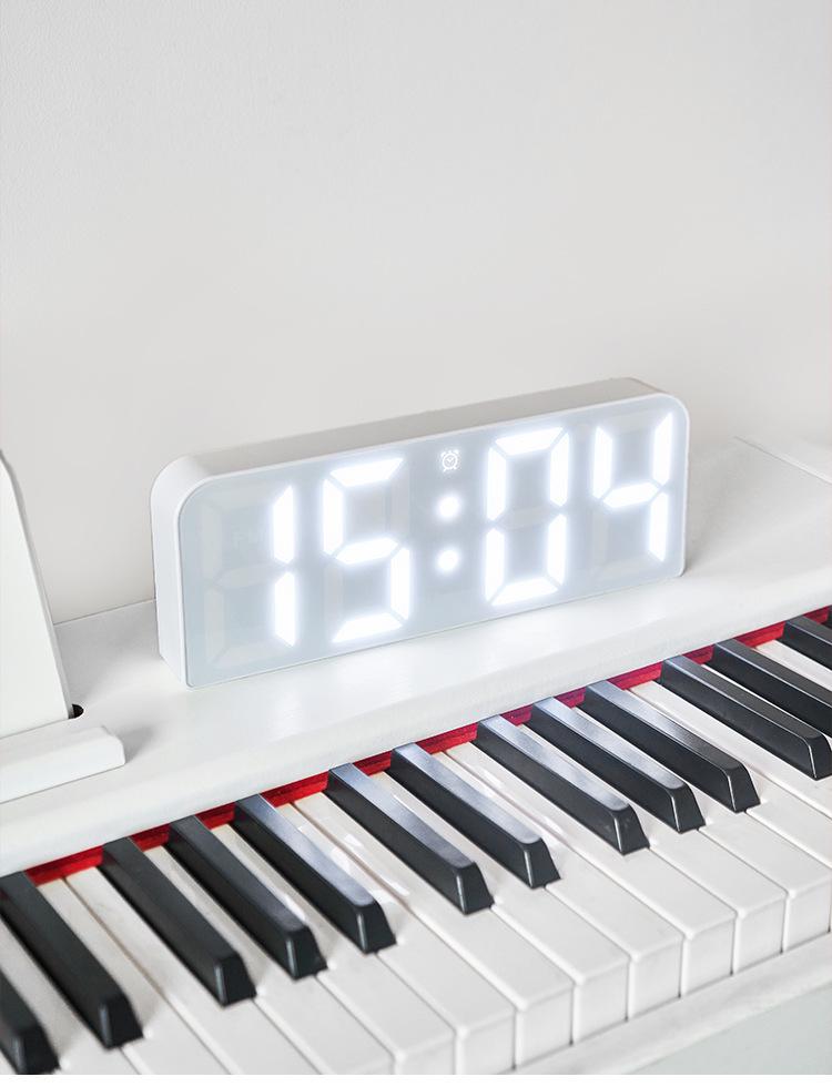 RGB Phantom Color Wall Clock: Creative Digital Clock for Living Rooms