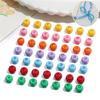 Handmade Bracelet Beads Acrylic Solid Color 8 × 6mm Four-way Straight Hole Beads String Accessories Handmade DIY Bracelet Pendant Jewelry Accessories