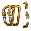 Carabiner Clip for Keychain Use, D Lock Outdoor Activities And Fishing