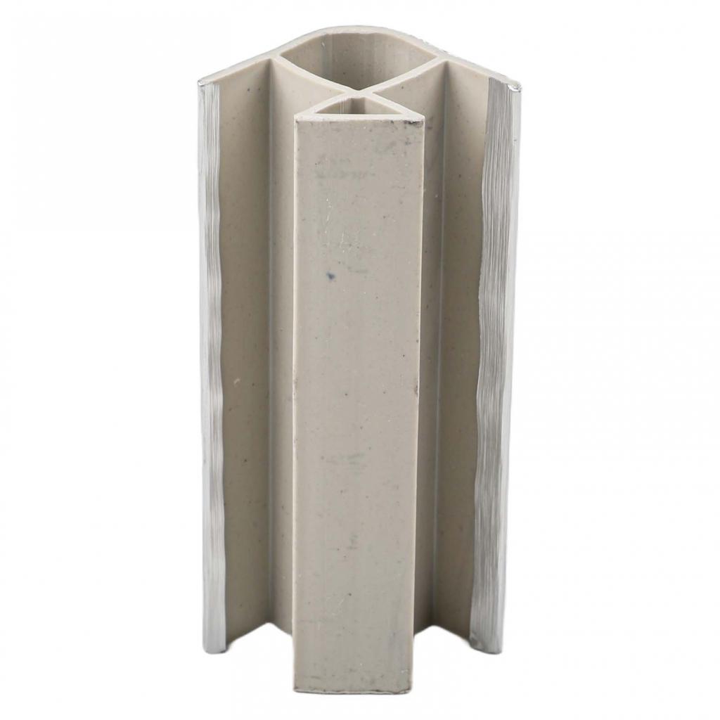 90° Hoek Connector Aluminium Basis Connector Flexibel Materiaal Plastic
