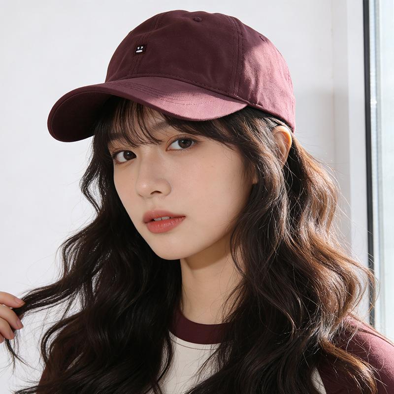 

Versatile baseball cap Women s wide-brimmed soft-top cap Small sunscreen visor M（56-58cm）