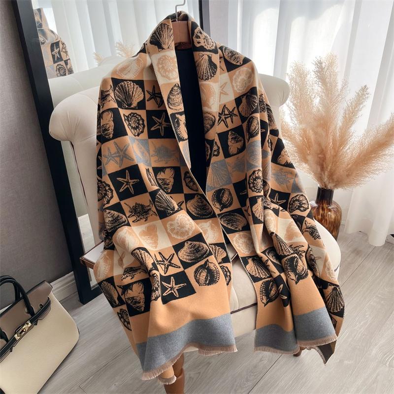 Cashmere Scarf for Women Thick Warm Winter Blanket Brand Female Luxury Quality Shawl Wrap Bufanda Poncho Echarpe Pashmina