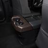 Wood Grain Armrest Box Rear Cup Holder Panel Trim Cover for Toyota Tundra 22-24
