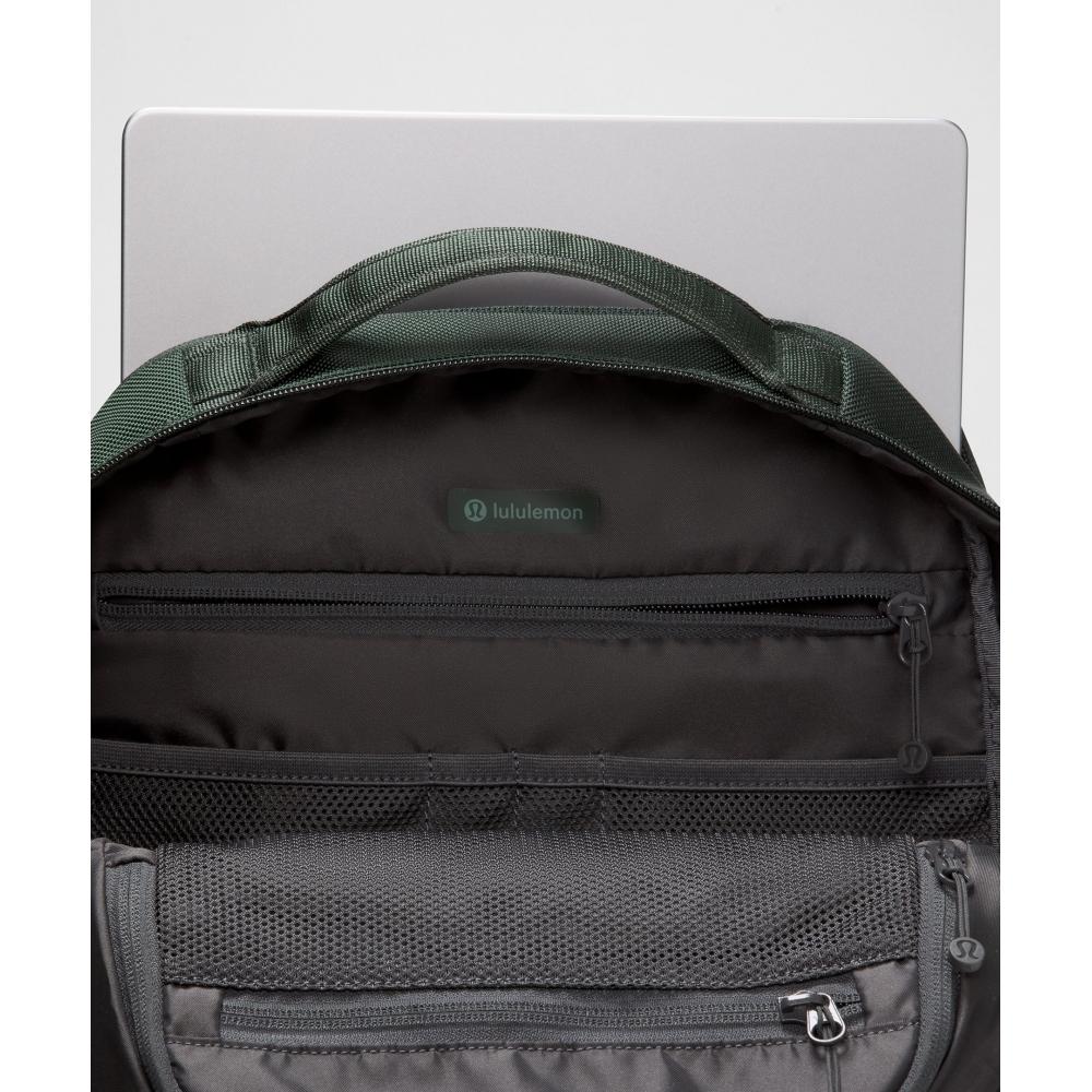 Lululemon Cruiser Backpack 26l  Updated Rainforest Green Graphite Grey