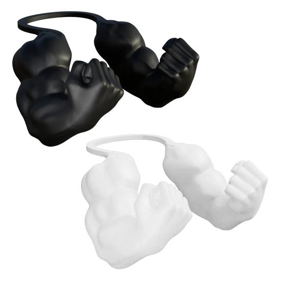 2Pcs Cat Muscular Arm Costume Cat Neck Arm with Muscle 3D Printed Superhero Cosplay Pet Spoof Toy Funny Cat Photo Prop Accessory