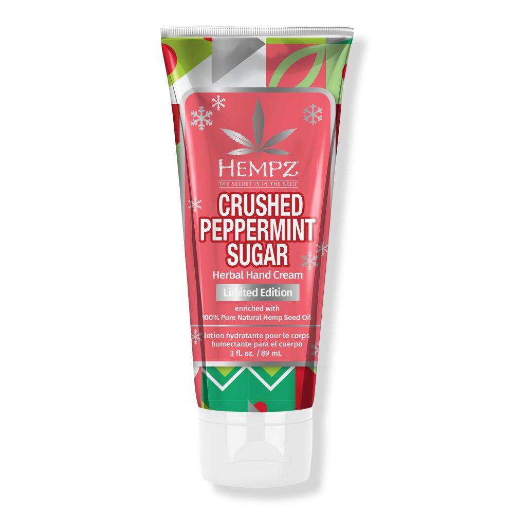 

Hempz Limited Edition Crushed Peppermint Sugar Herbal Hand Cream 3 Oz