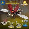 Combat Mechanical Beetle Dragonfly Scorpion Shark Assembly Building Toy Blocks