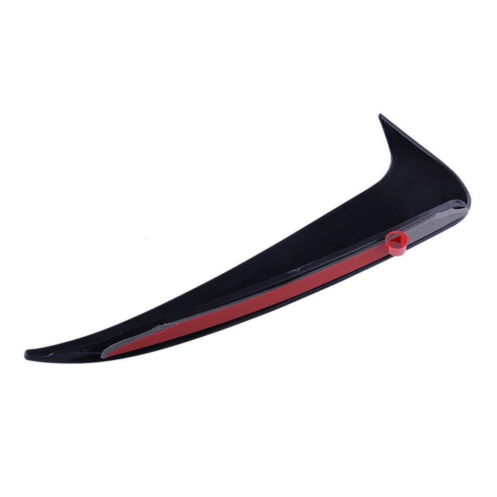 For Mercedes W205 4DR Coupe C43 AMG Rear Side Air Vents Trims Canards Black