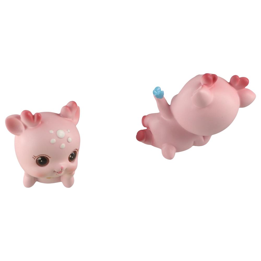 DIY Elk Miniature Figurines Resin Crafts Mini Deer Statue Cartoon Deer Figurines Home Car Decor