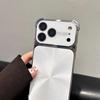 Electroplated CD Pattern Phone Case for Apple 17 Pro Max with Lens Film and Four-Corner Drop Protection