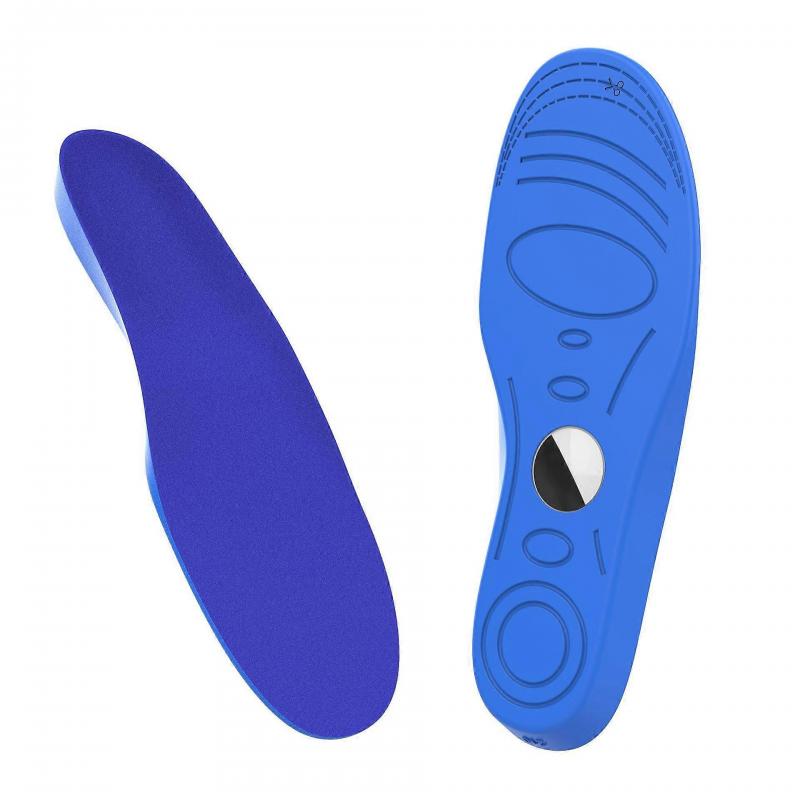 Shoe Insoles for Airtag Kids, Kids Air-tag Shoe Insert, Adults and Elderly, Tracker Devise Case for Kids' Shoes, Comfortable Footwear Mount, Blue