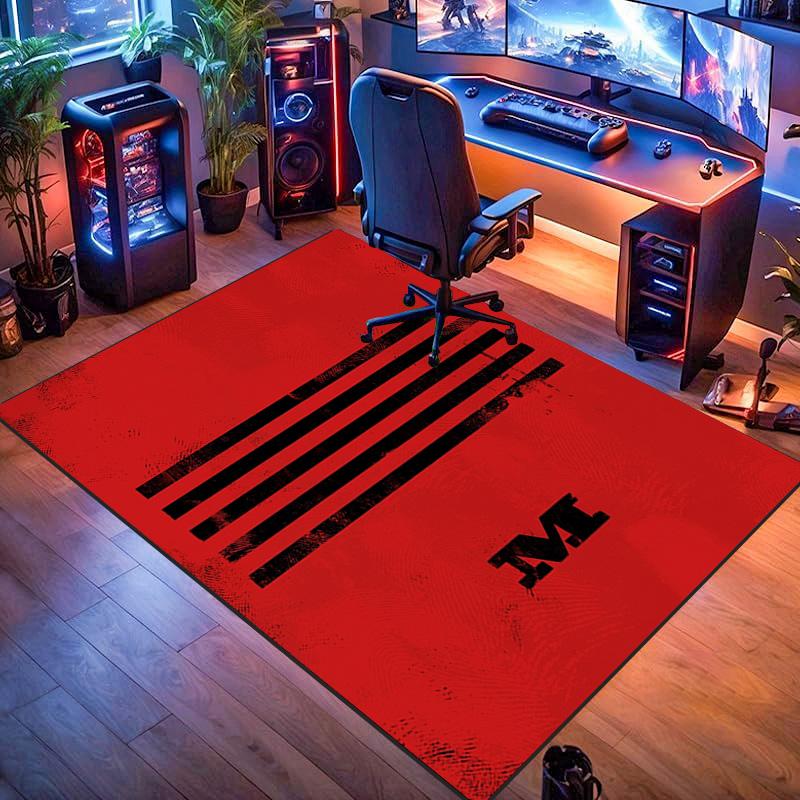 Bold Design: Big Bang Symbolism Carpet Floor Mats Living Room and Bedroom Mats Protective Pad Fashion Room