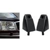 Washer Nozzle Replacement Pair 85044-60060 for Headlight Cleaning System Repair, Plastic Left and Right Parts for Daily Upkeep and Service
