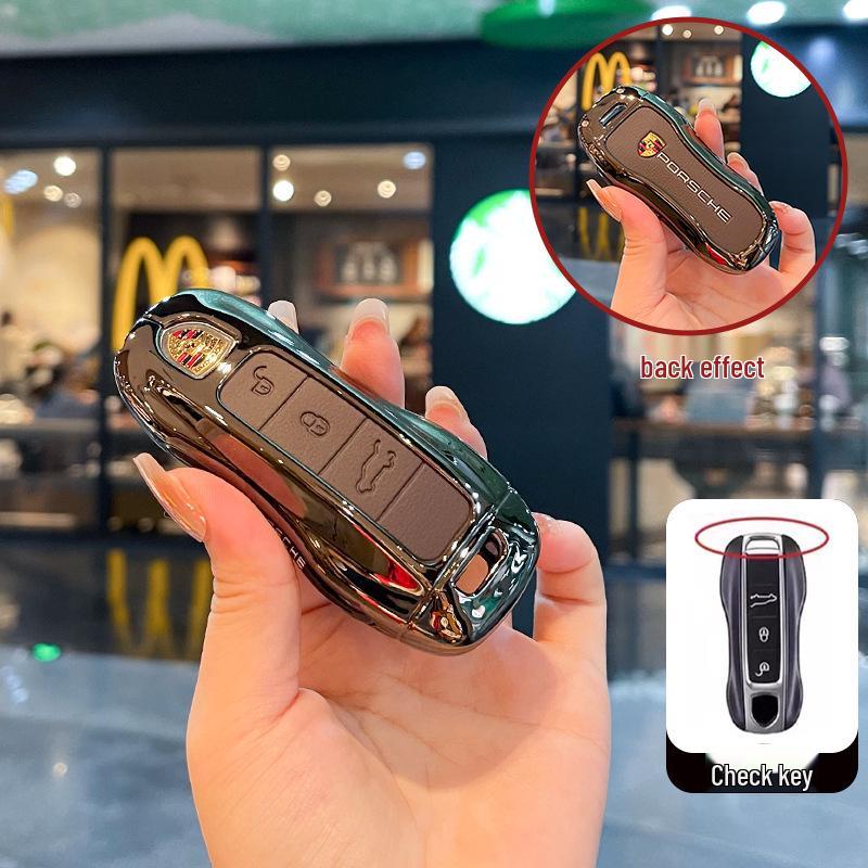 Vlastní kryt klíče pro dálkové ovladače Porsche Panamera, Macan, Cayenne, Taycan a 718
