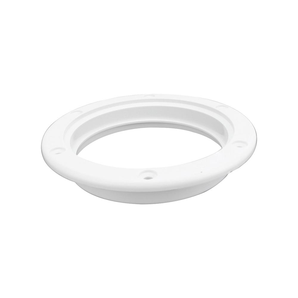 White ABS 4"/4 Inch Round Non Slip Inspection Hatch For Marine Boat Yacht