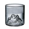 Whiskey Glass 5Oz Mountain Crystal Glass 180/300ml  Round Transparent Crystal Glass Suitable for Drinking WhiskeyCognacCocktail