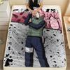 Naruto Sakura Haruno pattern Flannel Blanket, High quality Comfortable for All Seasons, Home Decor, Warmth and Comfort, Perfect for Gifts.