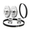 200mm Belt Width 6mm 30T 60T Tensioning Wheel Synchronous Pulley Belt Kit