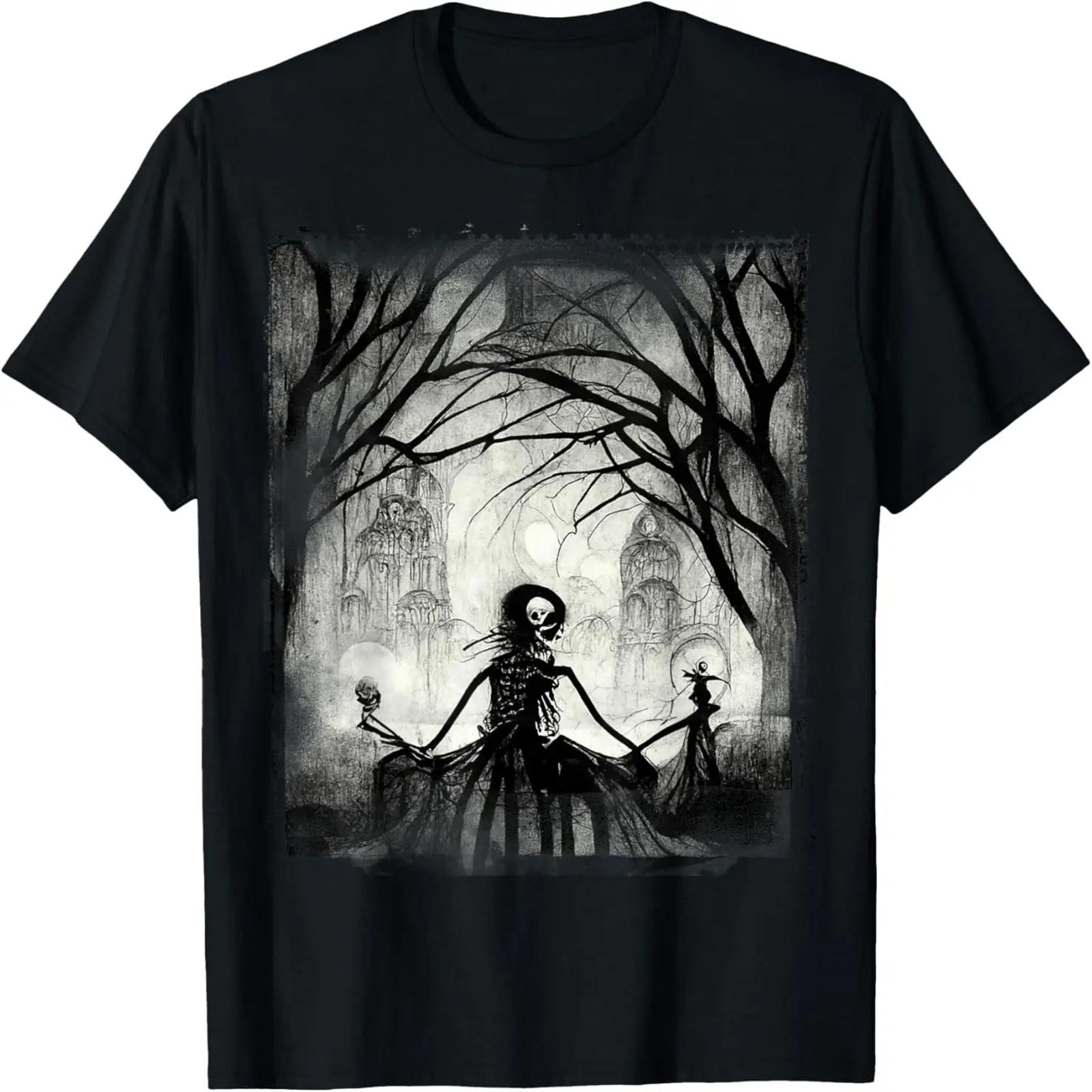 Темное искусство Эстетика Гранж Фея Готика Ужасы Футболка S