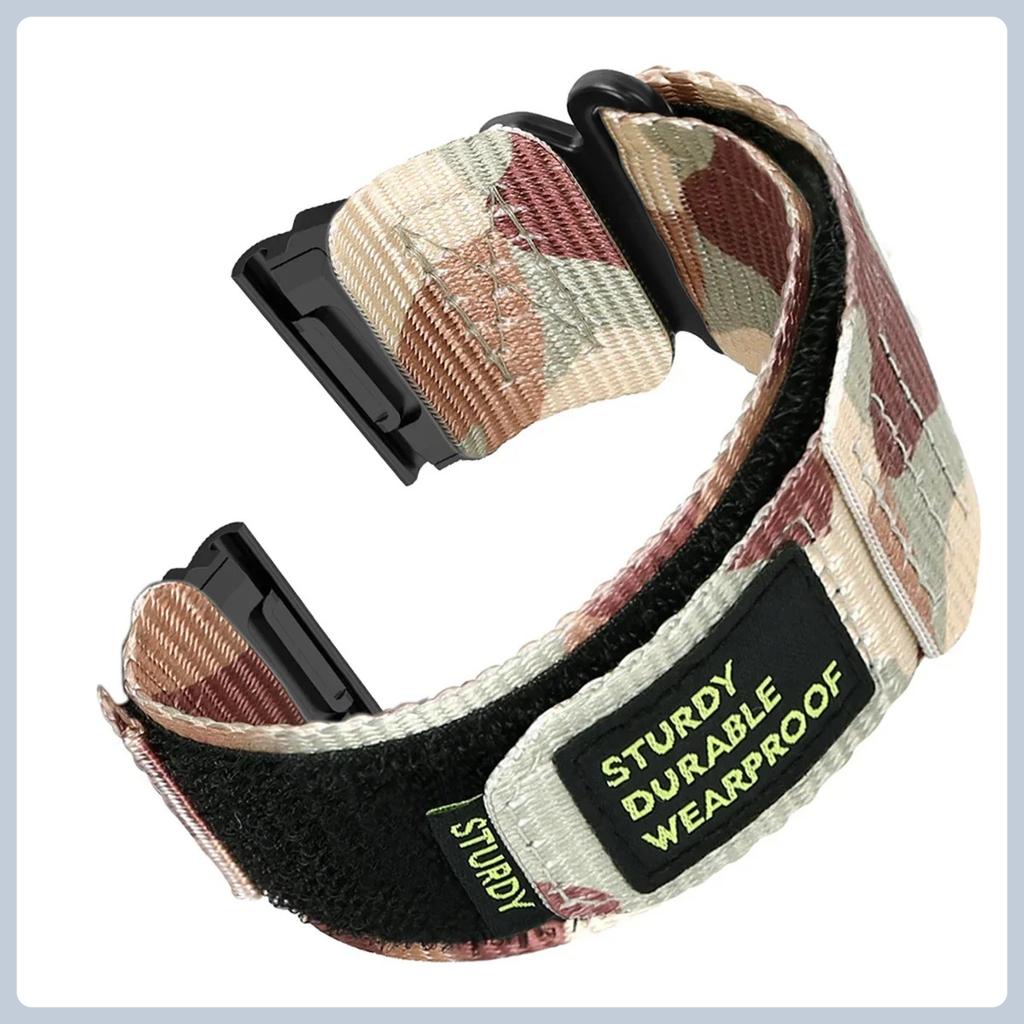 22mm 26mm Nylon Strap for Garmin Fenix 8 47 51mm 7X 6 6X Pro 5 5XPlus 3 3HR QuickFit Bracelet Smartwatch Forerunner 945 925 Band