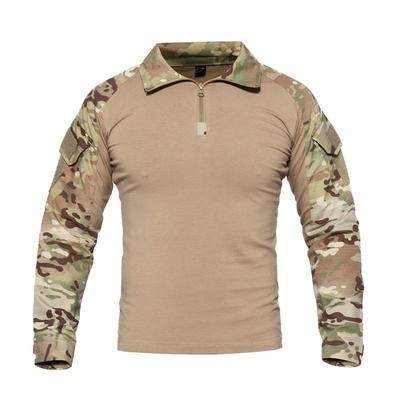 Tactical Clothing Men Adult Unisex Long Sleeve Combat Shirt Polo Top
