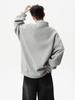 Men's Loose-Fit Streetwear Hoodie: High-End Patchwork Stand-Up Collar, Spring/Autumn Casual Jacket