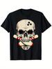 Bowling Ball Fan T-shirt Fine Round Neck Vintage Street