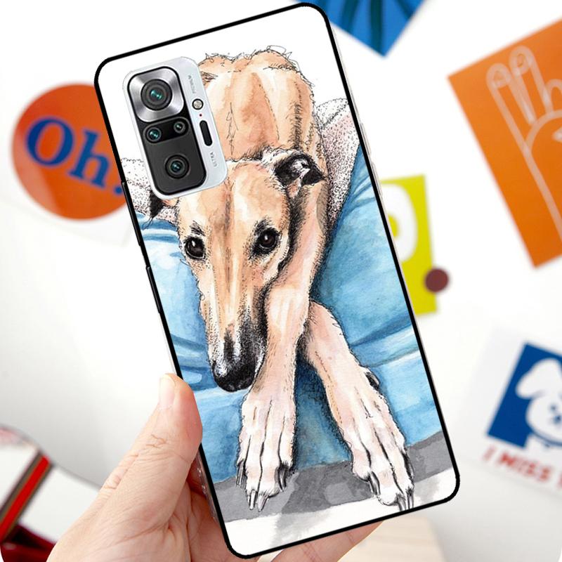 Greyhound Case For Xiaomi Redmi Note 12 Pro 11 8 9 10 Pro 9S 10S 11S 12S Redmi 12C 10C 9C 10A Cover