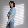 European Autumn/Winter Tassel Ripped High Neck Knit Sweater for Women